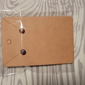 🔴Brown Marbled Stud Earrings🔴